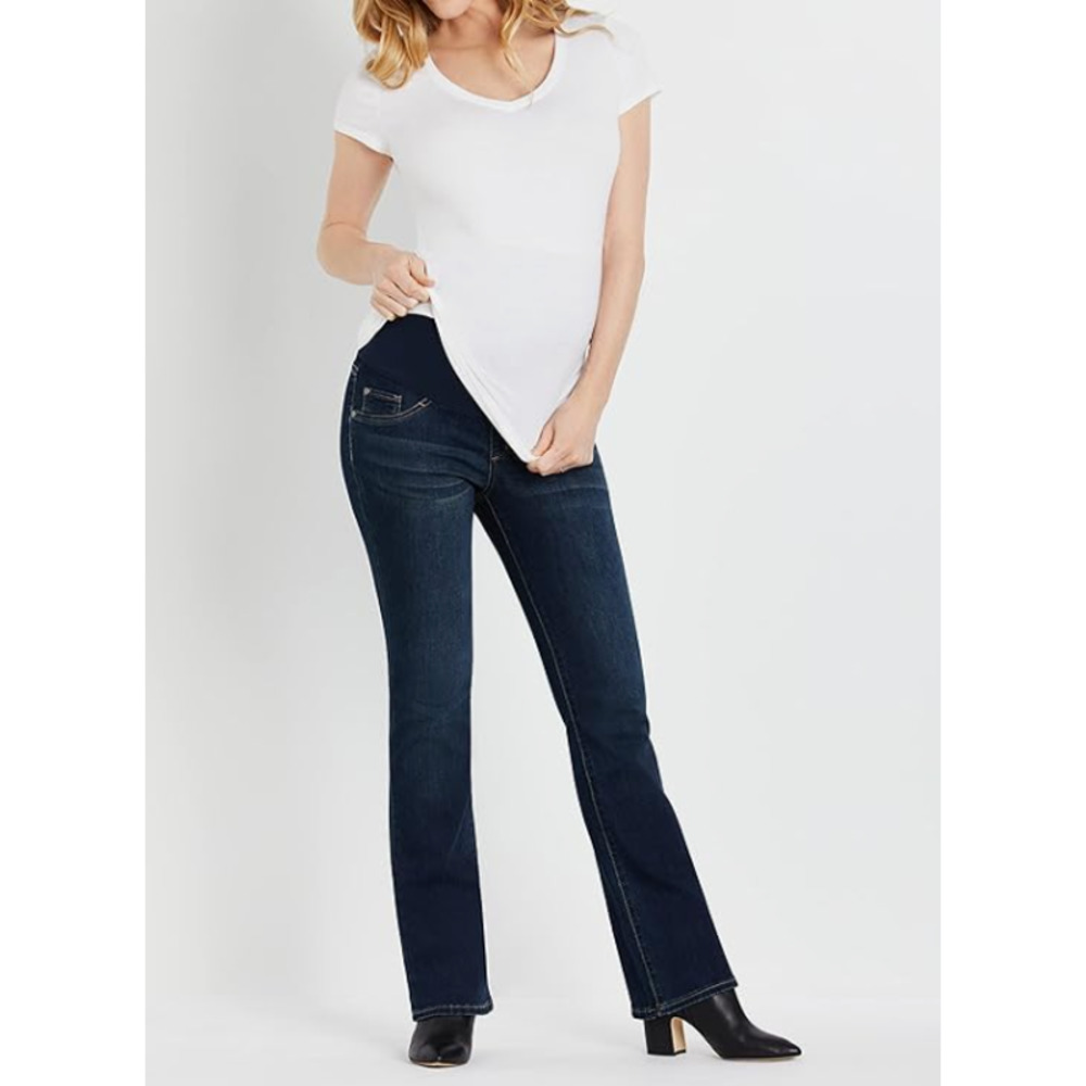 Thyme Maternity Boot‎ Cut Jeans Medium 32" Inseam